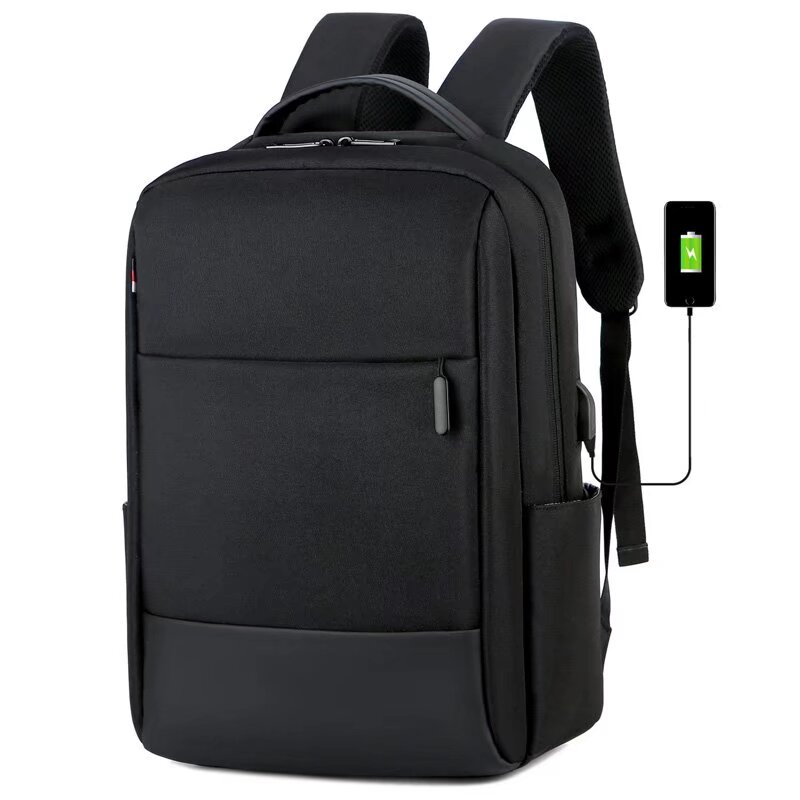 CRYPTO - Leather & Fabric Backpack